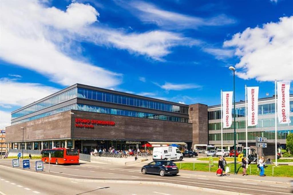 Апартаменты Nydalen/Storo- Ved T-Banestasjon Осло Экстерьер фото